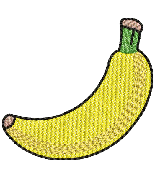 Matriz de Bordado Banana